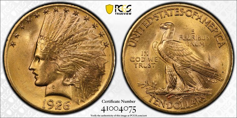 Cert 41004075 - Coin Image