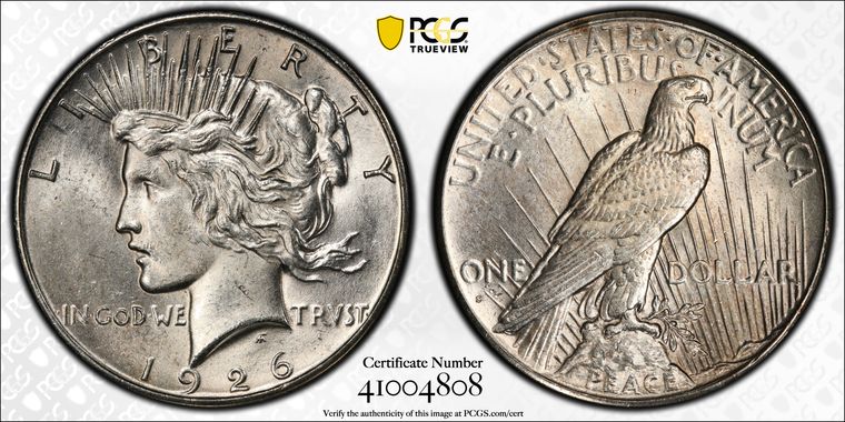 Cert 41004808 - Coin Image