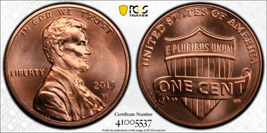 2019-W 1C Shield MS68RD