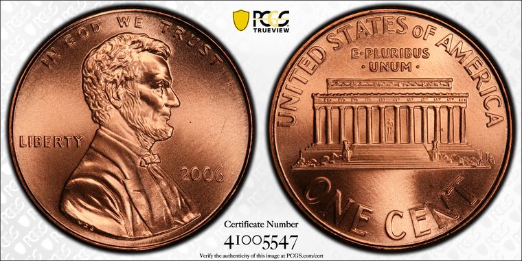 Cert 41005547 - Coin Image