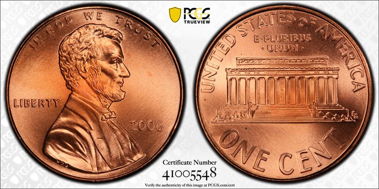 Cert 41005548 - Coin Image