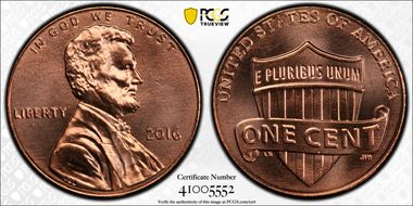 2016 1C Shield MS66RD