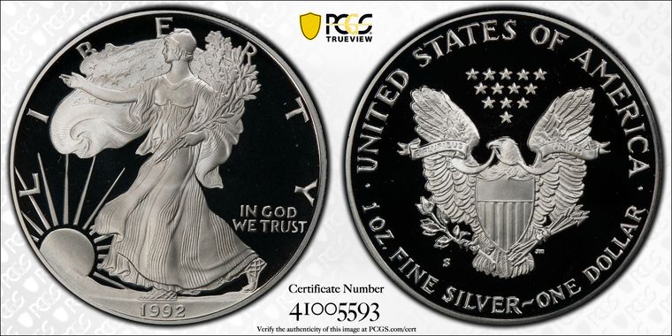 Cert 41005593 - Coin Image