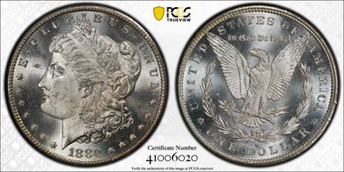 1880-S $1 MS65