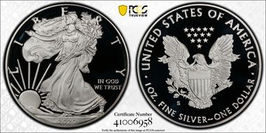 2020-S $1 Silver Eagle Limited Edition Proof Set First Strike PR70DCAM