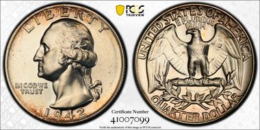 1942 25C PR62