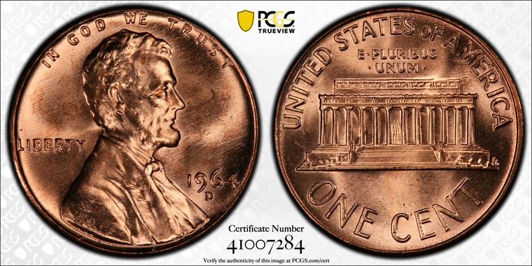 Cert 41007284 - Coin Image