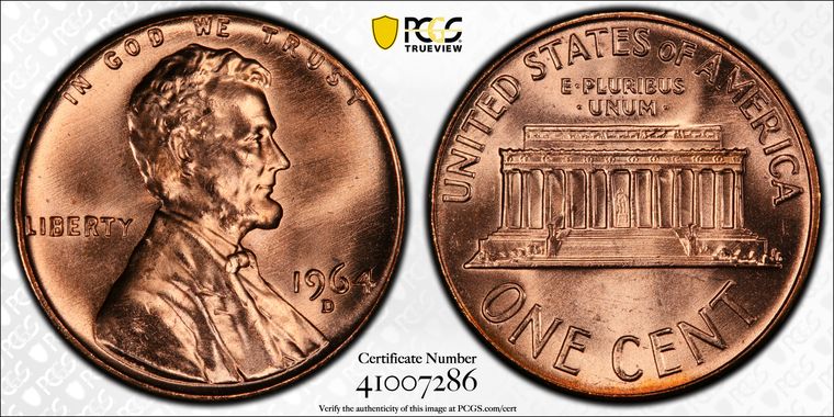 Cert 41007286 - Coin Image