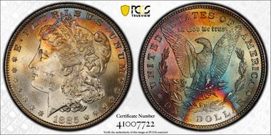 1885 $1 MS63