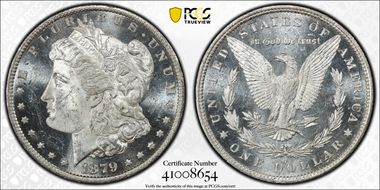 1879-O $1 MS63DMPL