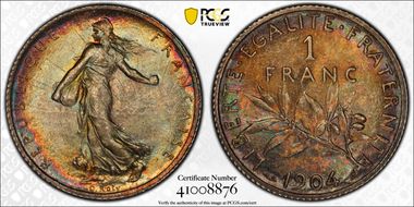 1904 1 Fr Gad-467 F-217 MS65