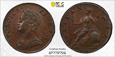 1743 1/2D S-3718 MS63BN