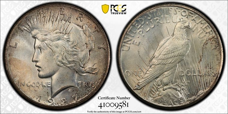 Cert 41009581 - Coin Image