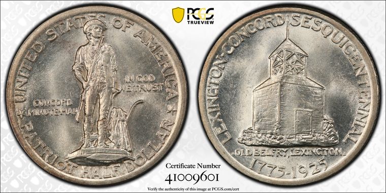 Cert 41009601 - Coin Image
