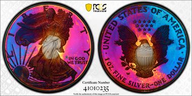 2005-W $1 Silver Eagle PR67DCAM