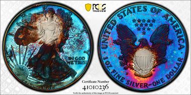 1988-S $1 Silver Eagle PR67DCAM
