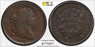 1807 1/2C C-1 XF40BN