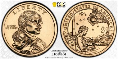 2019-D $1 Native American Position B MS67