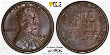 1926-S 1C MS64BN
