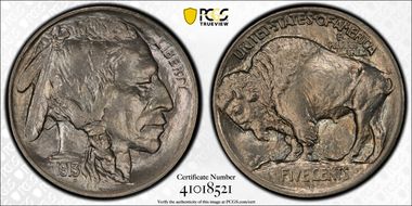 1913-S 5C Type 1 MS65