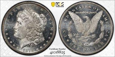 1878-CC $1 MS62PL