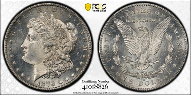 1879-S $1 Reverse of 1878 N1