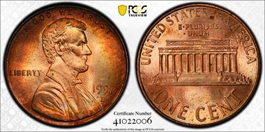 1997-D 1C MS65RB