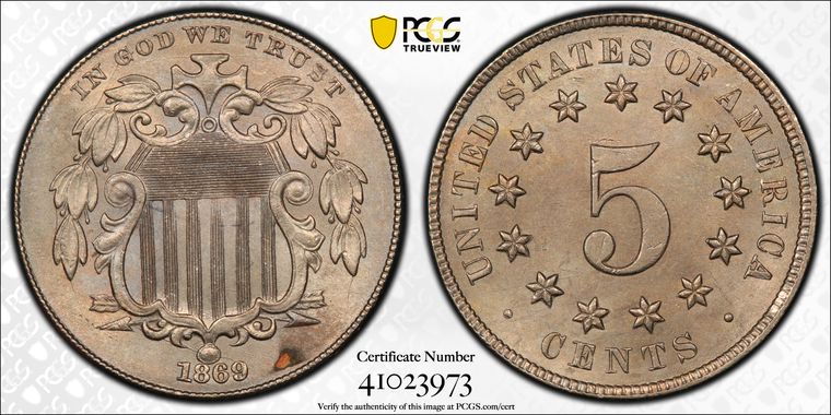 Cert 41023973 - Coin Image