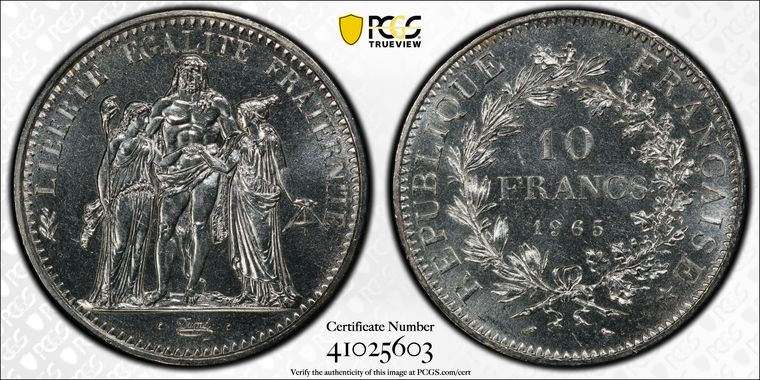 Cert 41025603 - Coin Image