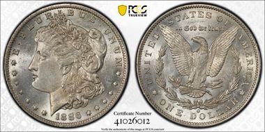 1886-O $1 MS61