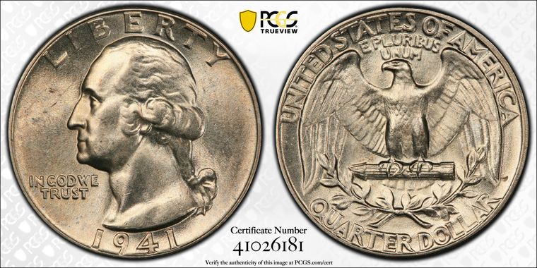 Cert 41026181 - Coin Image