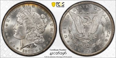 1883-CC $1 MS64