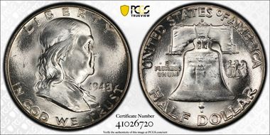 1948-D 50C DDR, FS-801 MS65FBL