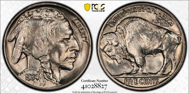1934 5C MS65