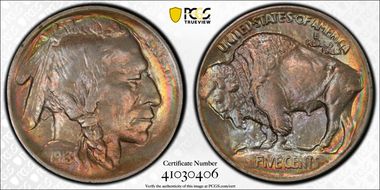 1913-S 5C Type 1 MS66