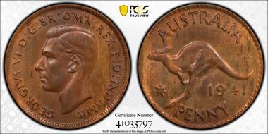 1941 K.G (p) 1D KM-36 MS64BN