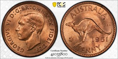 1951-PL (L) 1D KM-43 MS66RD