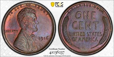 1916 1C MS63BN
