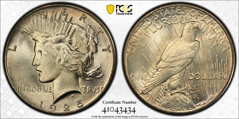 Cert 41043434 - Coin Image