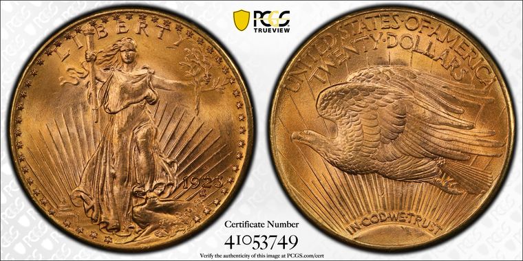 Cert 41053749 - Coin Image