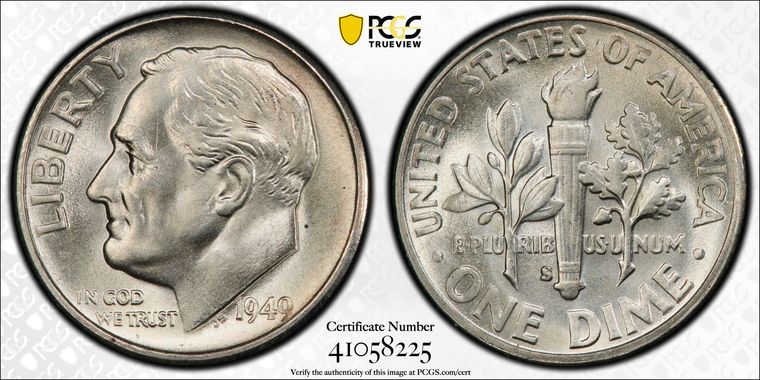 Cert 41058225 - Coin Image