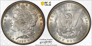 1899 $1 MS62