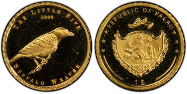 2006 $1 Little Five - Buffalo Weaver PR69DCAM