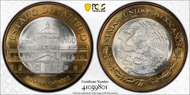 2006-Mo 100 P Jalisco MS66