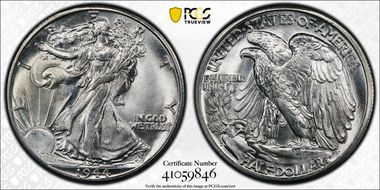 1944-D 50C MS66+