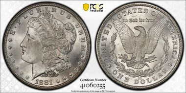 1881-CC $1 MS66