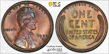 1933-D 1C MS65BN