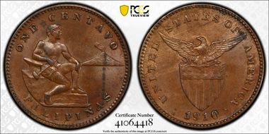 1910-S 1C MS63BN