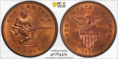 1926-M 1C MS64RB
