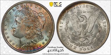 1883-O $1 MS63